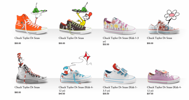 Lots of different styles to choose from.