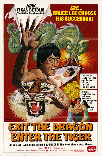 EXIT THE DRAGON ENTER THE TIGER, 1977.