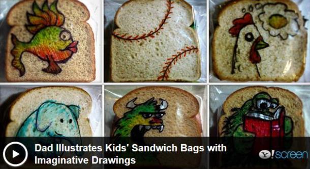 sandwich bag art video