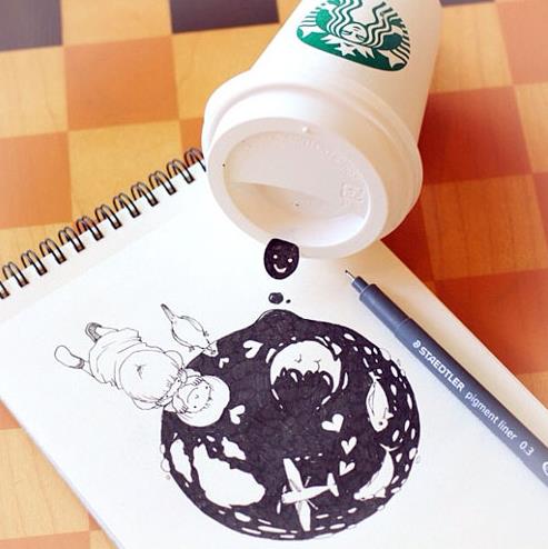 starbucks doodling 02