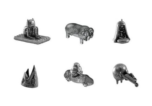 adventure time monopoly tokens