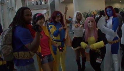 x-men cosplayers