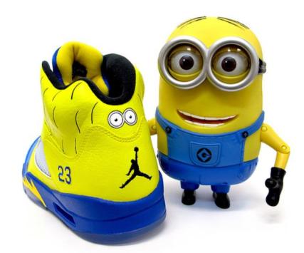 minion air jordan 00