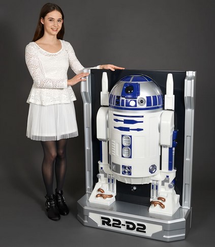 The Bandai Japan R2-D2 3D Wall Poster | Retrenders