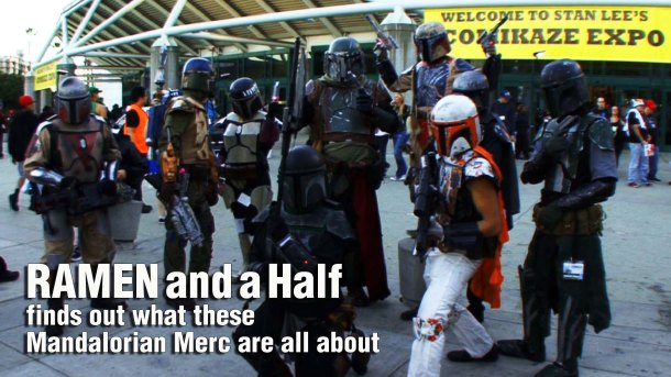 Comikaze Expo - Mandalorian Mercs for Fundraising - Sal Attinello - Porfirio Guzman