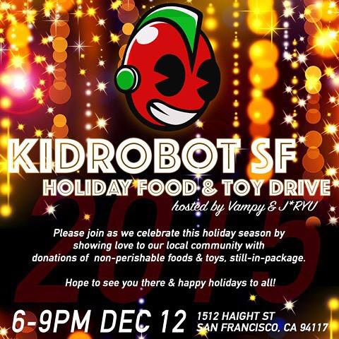 kidrobotsfholidaytoydrive2015