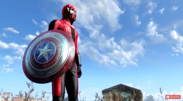 fallout4spiderman